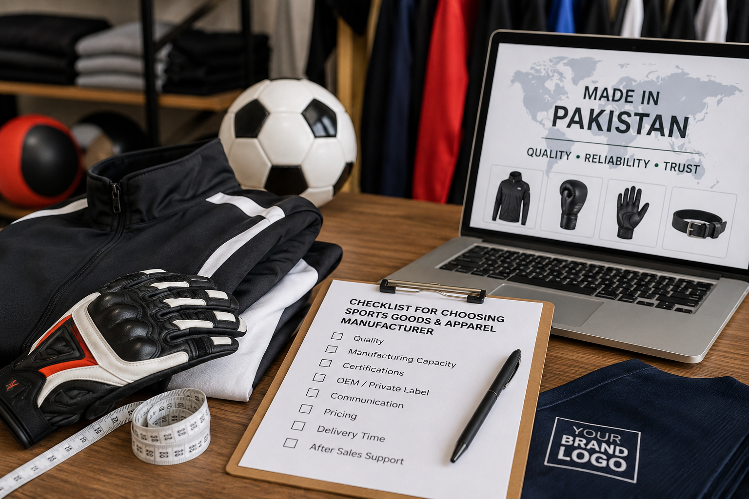 Complete Guide to Choosing a Sports Goods and Apparel Manufacturer in Pakistan